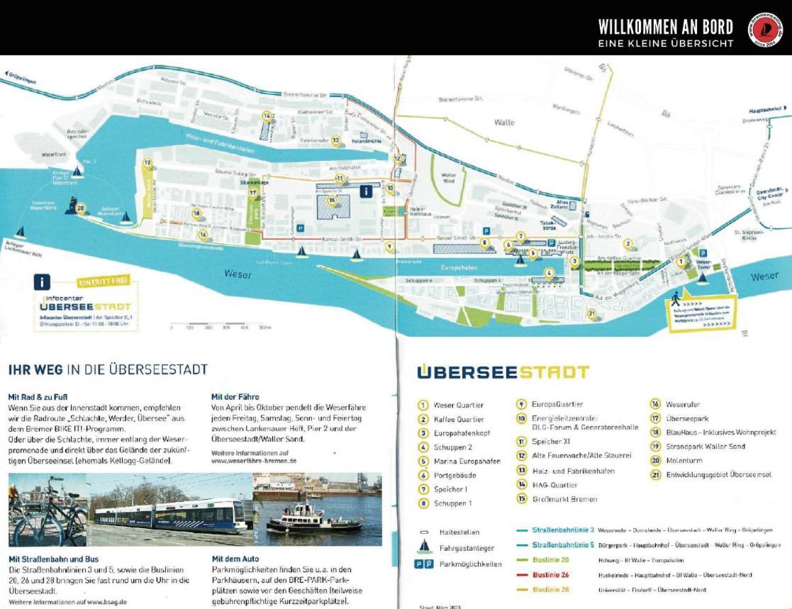 Botel Suesses Motorboot - Ueberseestadt *